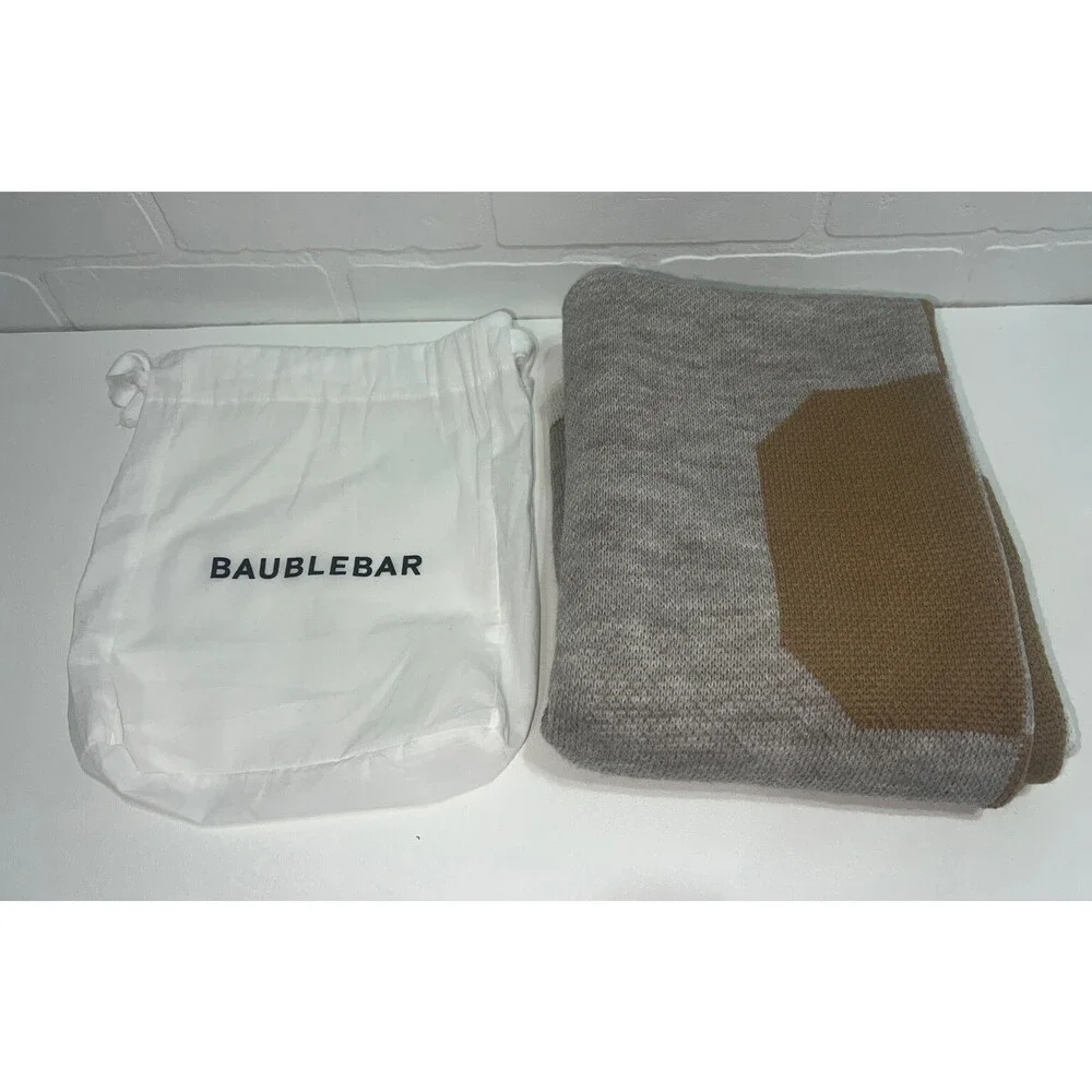 NEW BAUBLEBAR Sandstone Natural Alabaster Heather Initial 